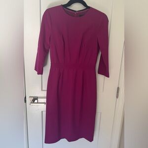 J. Crew Magenta Sheath Dress